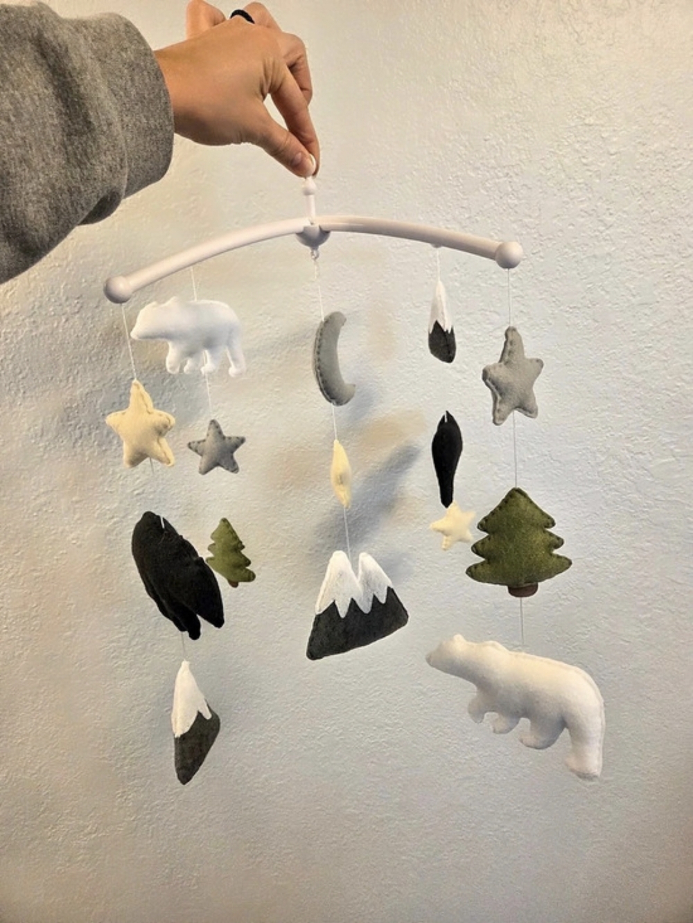 Woodland Animal Baby Mobile
